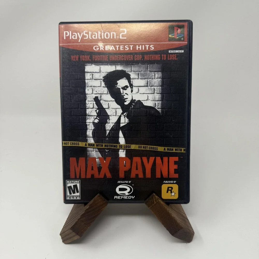 Max Payne Sony PlayStation 2 PS2 Greatest Hits CIB Game Rockstar Shooter